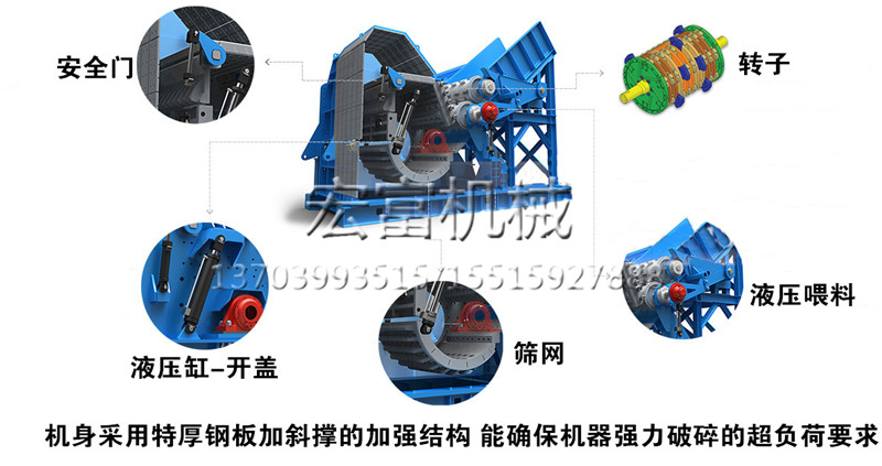 摩托車破碎機