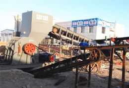 平*山寶豐油漆桶破碎機客戶現場