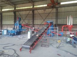 新鄭金屬破碎機用戶場地準備安裝