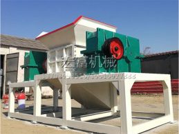 河北模板撕碎機用戶案例